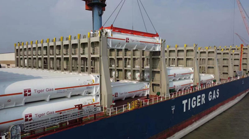 The First Batch of 100 Sets of LNG Tanks Were Successfully Shipped